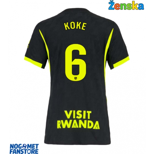 Atletico Madrid Koke #6 Gostujuci Dres za Ženska 2026-27 Kratak Rukav